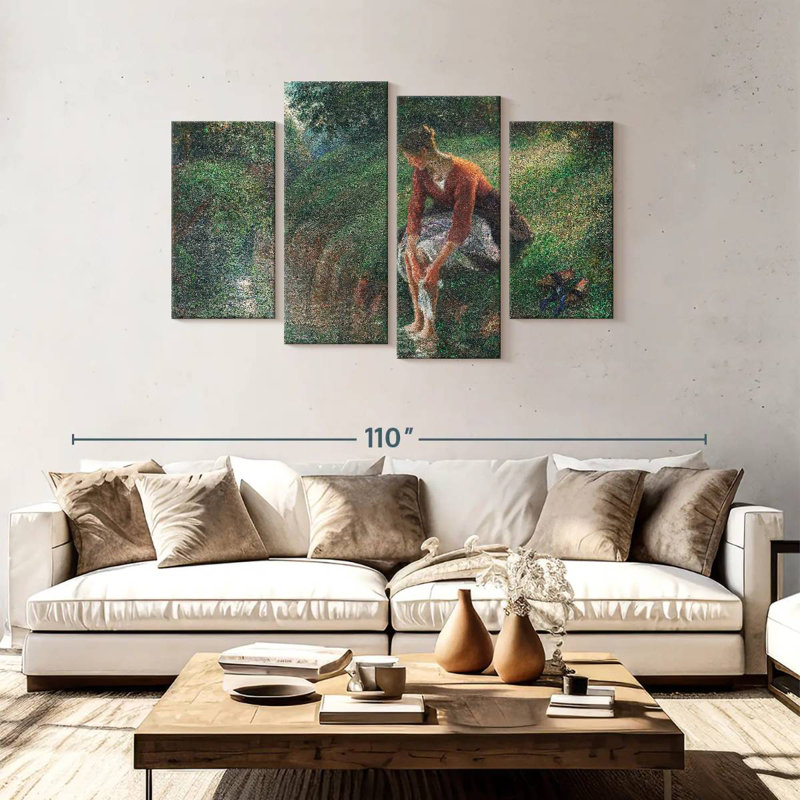 Beauté africaine sensationnelle Leisha, H 48 po x l 75 po