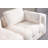 Elegant 3-Seat Sofa, White, 114.2 x 39.4 x 25.6 inches | Durable Beech Wood & Chipboard Frame, 100% Polyester Fabric | Includes 5 Plush Pillows | Comfortable Soft Grey Foam & Silicone Foam | Perfect for Modern Living Rooms-1555585314