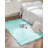 Kevn Light Blue Shag Faux Sheepskin Fur Washable Area Rug-527222711