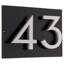 Floating 1-Line Wall Address Plaque-1652286269-1652286027-1652290165