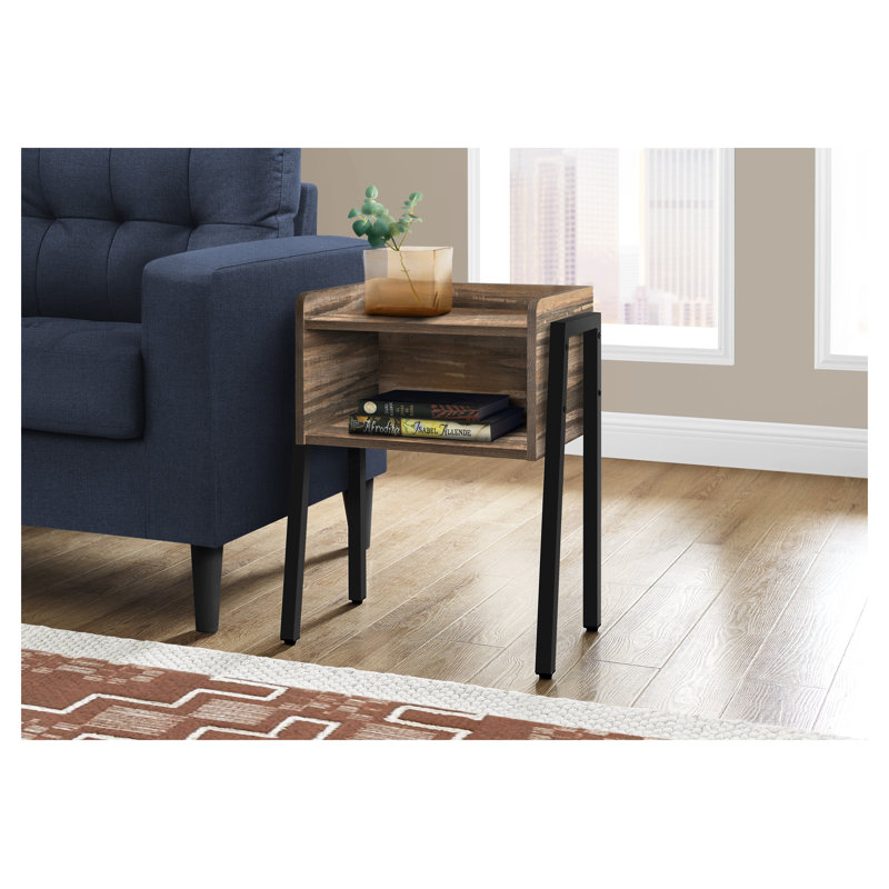 Table d'appoint Modern, Brun
