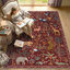 Tapis lavable pour salon moderne Goldene-19120741