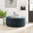 Modway Callum Large 38" Round Woven Heathered Fabric Upholstered Ottoman-96356236
