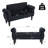 48" Wide Tufted Velvet Storage Bench with Rolled Arms-123546426