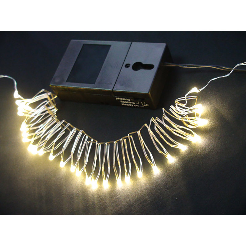 36 Light LED Battery String Light, Warm White