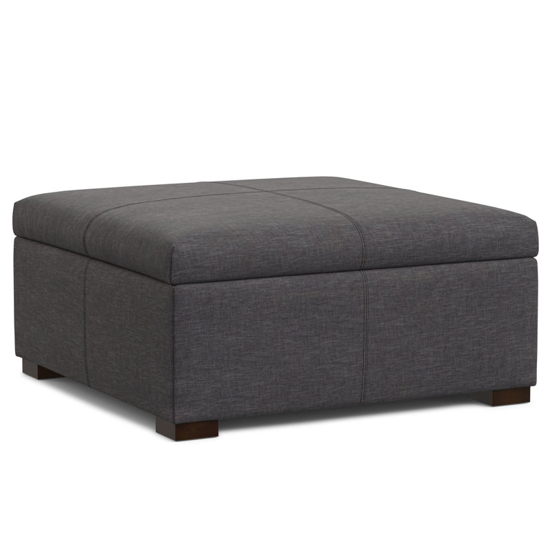 Repose-pieds de table basse avec rangement caché Gabby