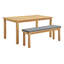 Ensemble de table et banc d'extérieur Syracuse