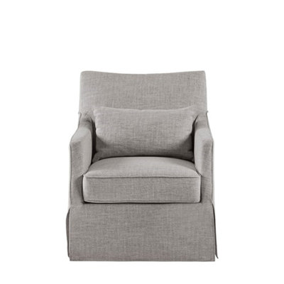 Skirted Swivel Chair