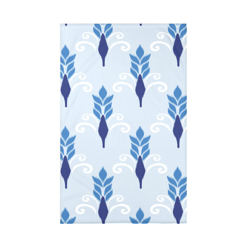 Throw Blanket, 60" L x 50" W x 0.5" D, Azure