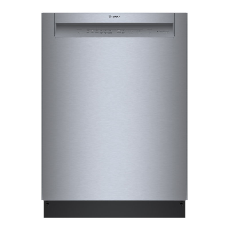100 Series 24" Front Control Built-In Dishwasher with Hybrid Tub, Stainless Steel