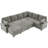 U-shaped Sofa with Ample Storage Space-117582037