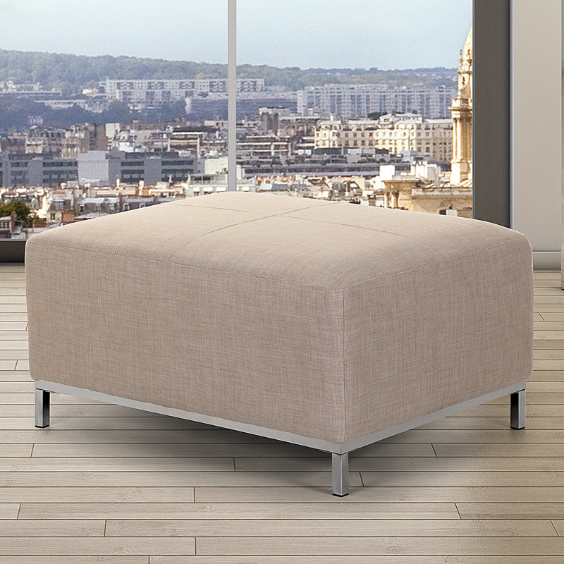 Korinna 95cm Wide Tufted Rectangle Standard Ottoman