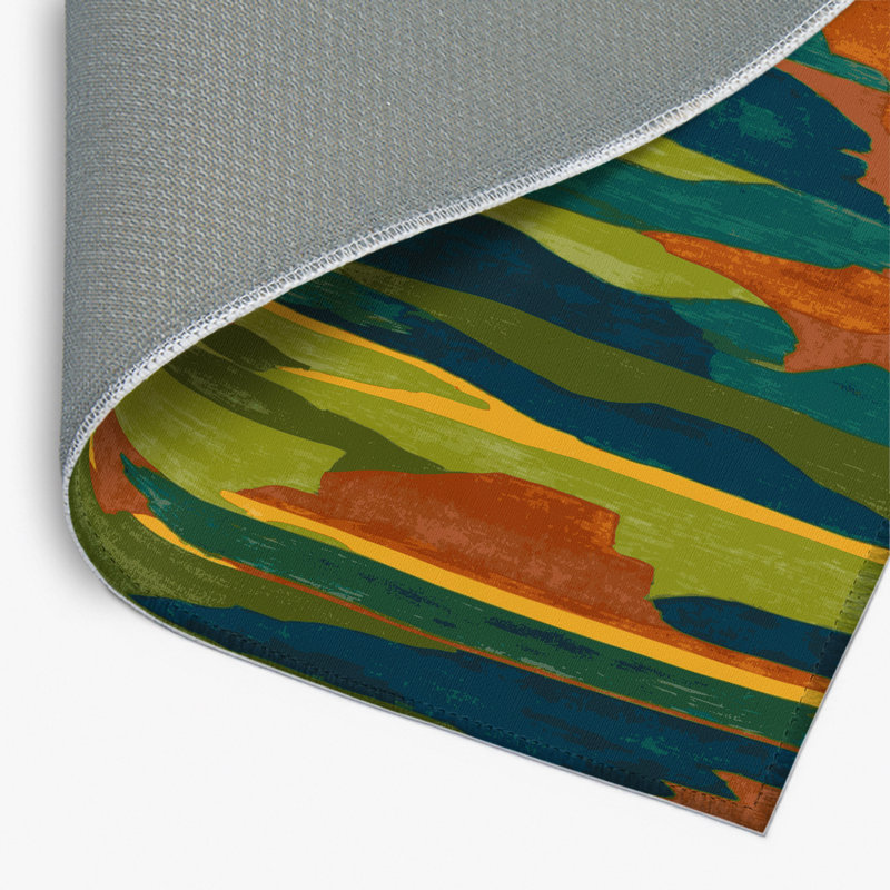 Verdure Glow Indoor And Outdoor Area Rug, Rectangle 1'6" x 2'6"