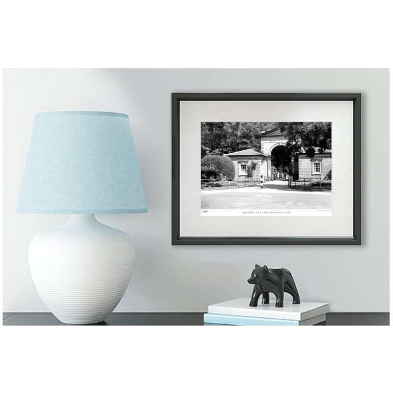 Sewerby, The Park Gateway C1955 by Francis Frith - Single Picture Frame Print, 60cm H x 80cm W x 2.3cm D