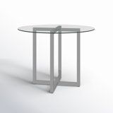 Dern Glass Round Dining Table