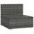 Patio Sectional Sofa with Cushions PE Rattan