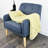 Donna Sharp Lemon Chenille Knitted Throw-1521090155