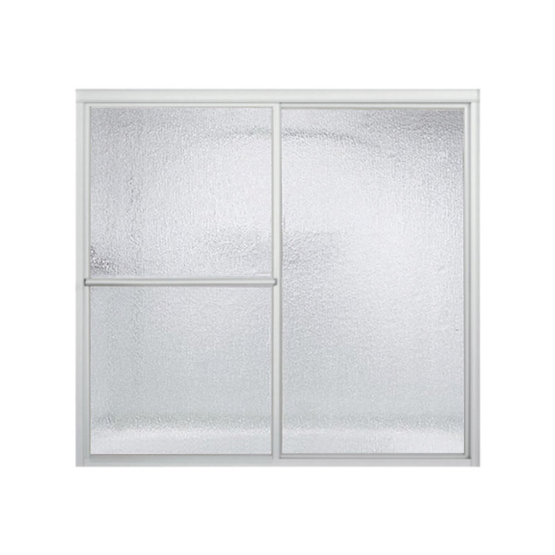 Porte de baignoire de luxe 56,25 "x 55,25" Deluxe