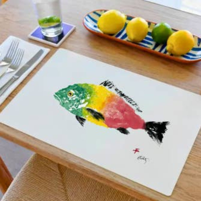 Rasta Placemat | Nautical Holiday Table Decor