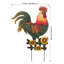 Pieu de jardin de ferme - coq