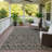 Machine Washable Indoor/Outdoor Chantille ACN2325 Damask Rug-2146683964