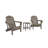 Laguna Foldable Outdoor Adirondack Chair With Table-293029761