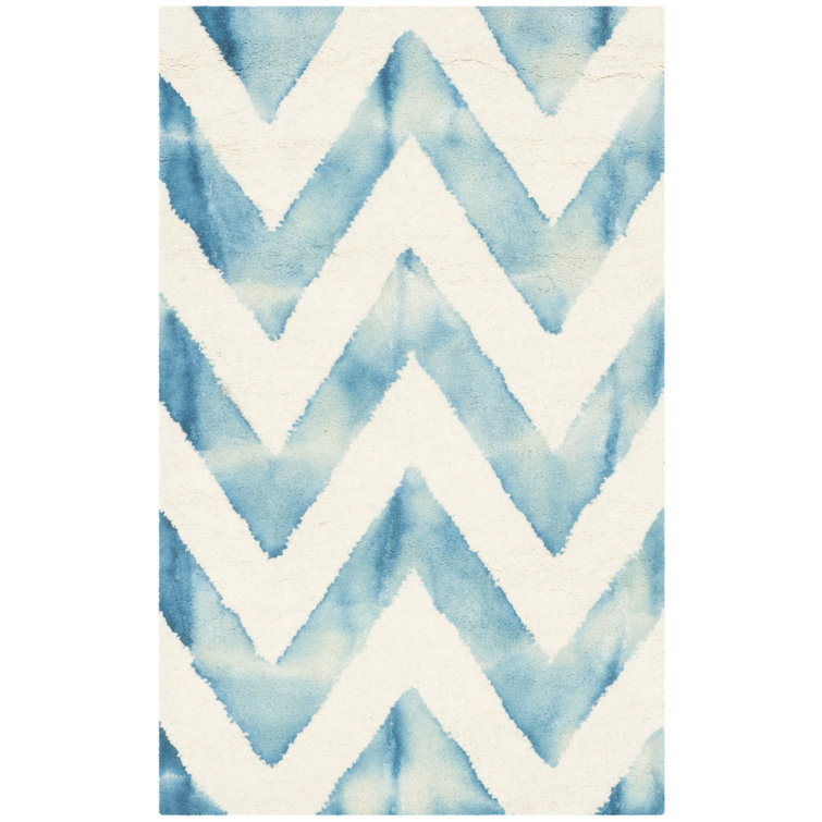 Danny Hand Tufted Wool Chevron Rug