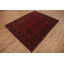 Tapis afghan tribal rouge oriental 5 x 6