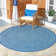 Melida Navy/Aqua Indoor/Outdoor Area Rug