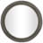 Metal Room Wall Mirror with Beaded Detailing-72058590