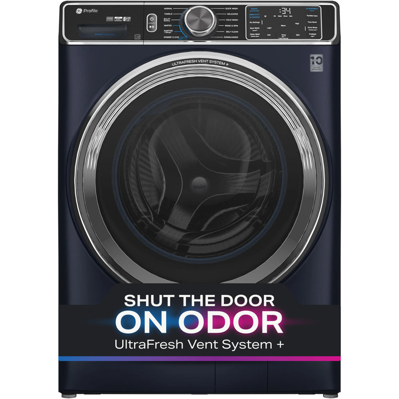 GE Profile™ 5.3 cu. ft. Capacity Smart Front Load ENERGY STAR® Washer with UltraFresh™ Vent System+ with OdorBlock™