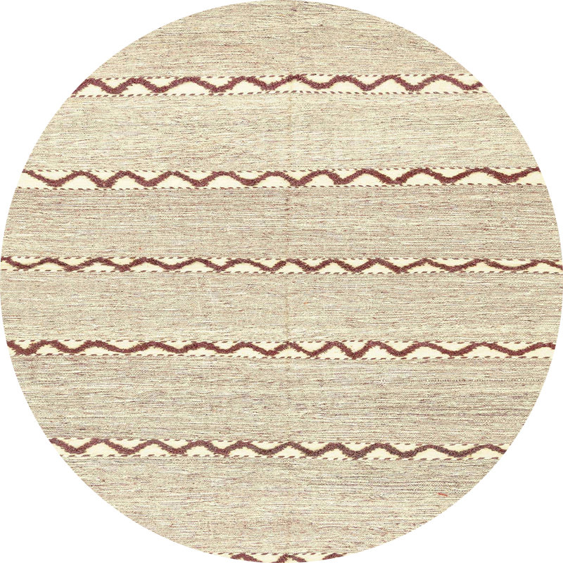 Tapis abstrait moderne 2918, Rond 4 pi