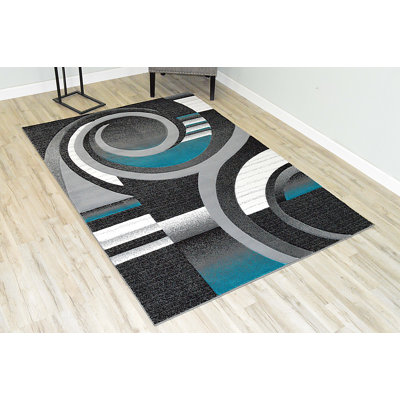 Galvez Performance Abstract Indoor Rug