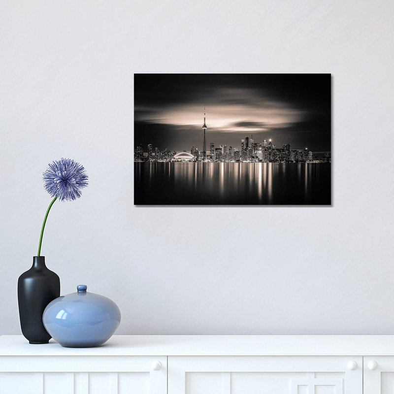Toronto 1 Piece Wall Art on Canvas, 30.48cm H x 45.72cm W x 1.91cm D, Wrapped Canvas