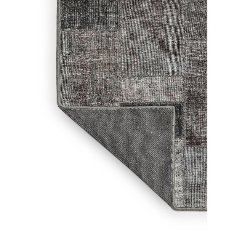 Tapis géométrique gris, Rectangle 5 pi x 7 pi