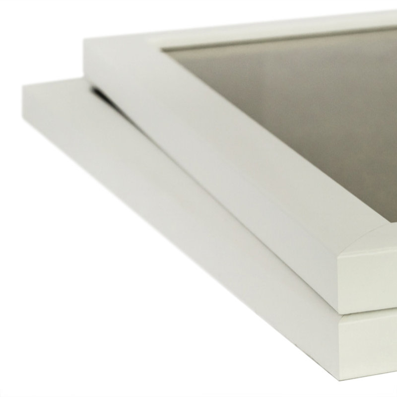 Rockmart White Matte Picture Frame - Set of 2, 12" W x  24" H, 2