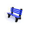 Banc de parc en plastique recyclé Wetzel-2126876108-2126876097-2126876110