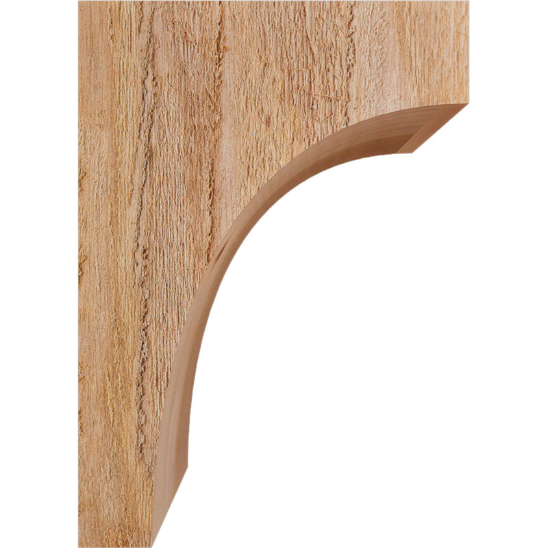 Huntington Corbel, H 14 po x l 6 po x P 10 po, Sciage brut, Cèdre rouge