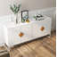 Buffet blanc avec porte HY_29,73 x 63 x 15,75