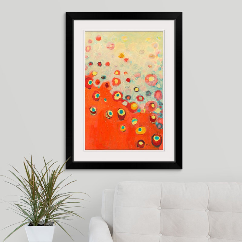«Growing» par Jennifer Lommers, reproduction, Cadre noir, H 26 po x l 20 po x P 1 po