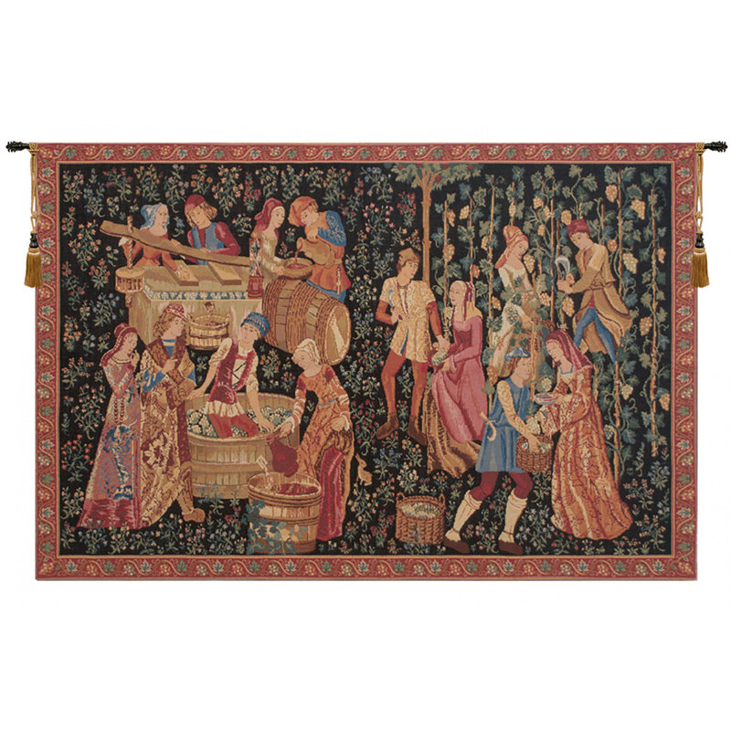 Loom Woven Cotton Blend Wall Hanging, 27" H x 41" W