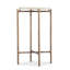 Melange Stone End Table