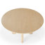 Table de salle à manger ronde en bois-1021455072