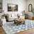 Premium Machine Washable Mayfield AMF2423 Geometric Rug-714522338-714522336