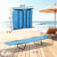 Chaise de bronzage d'extérieur