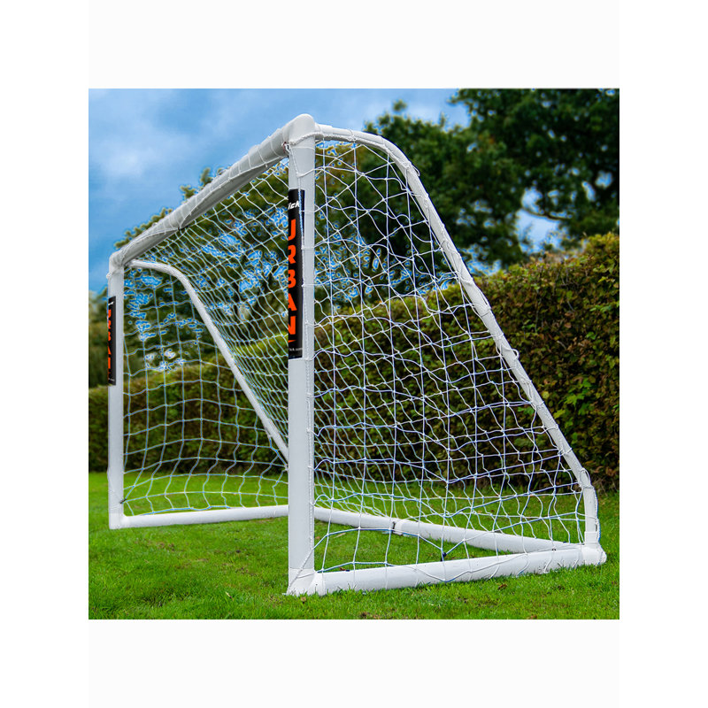 Football Flick Urban UPVC Football/Soccer Goal, 243 cm H x 121 cm W x 121 cm D