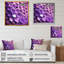 «Abstract Geomtric Purple I», reproduction sur toile-86878990-86878991