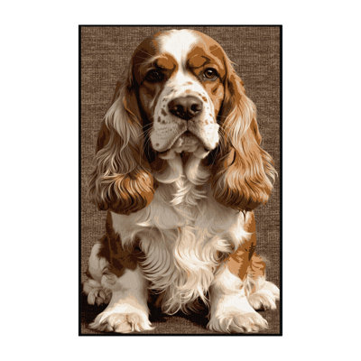  Tapis lavable Cocker Spaniel