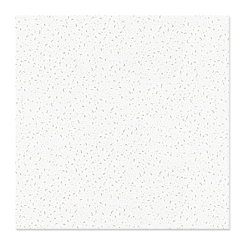 12 pièces 2 pi. X 2 pi. Tuile de plafond en PVC, panneau mural carré lisse (48 pi. Ca.)