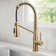 KRAUS Coda Commercial Style 2-Function Single Handle Pull Down Kitchen Faucet